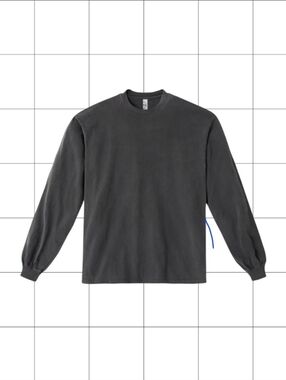 Los Angeles Apparel Vintage Black Long Sleeve T-Shirt